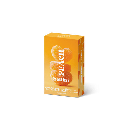 VESPER BITES PEACH BELLINI NON ALCOHOLIC GUMMIES 100g