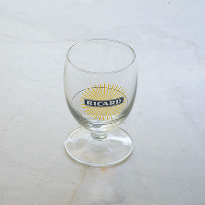 VINTAGE SUNBURST RICARD GLASS