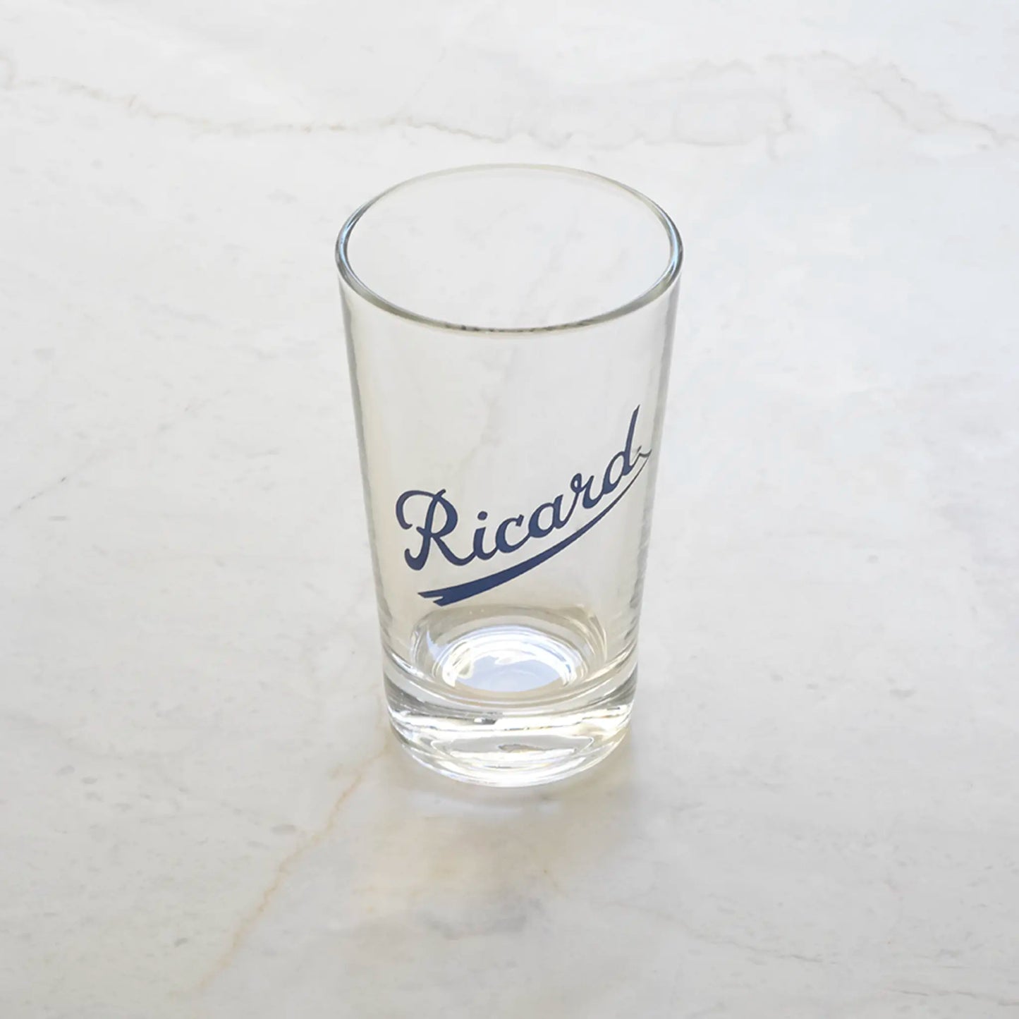 VINTAGE CURSIVE RICARD GLASS