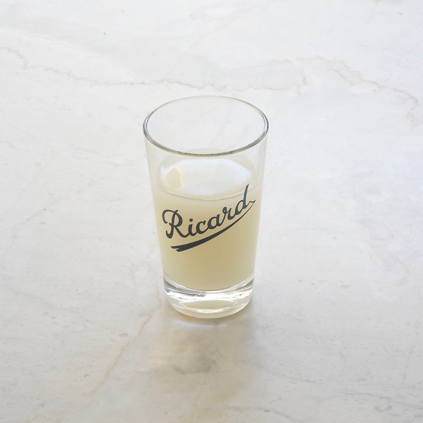 VINTAGE CURSIVE RICARD GLASS