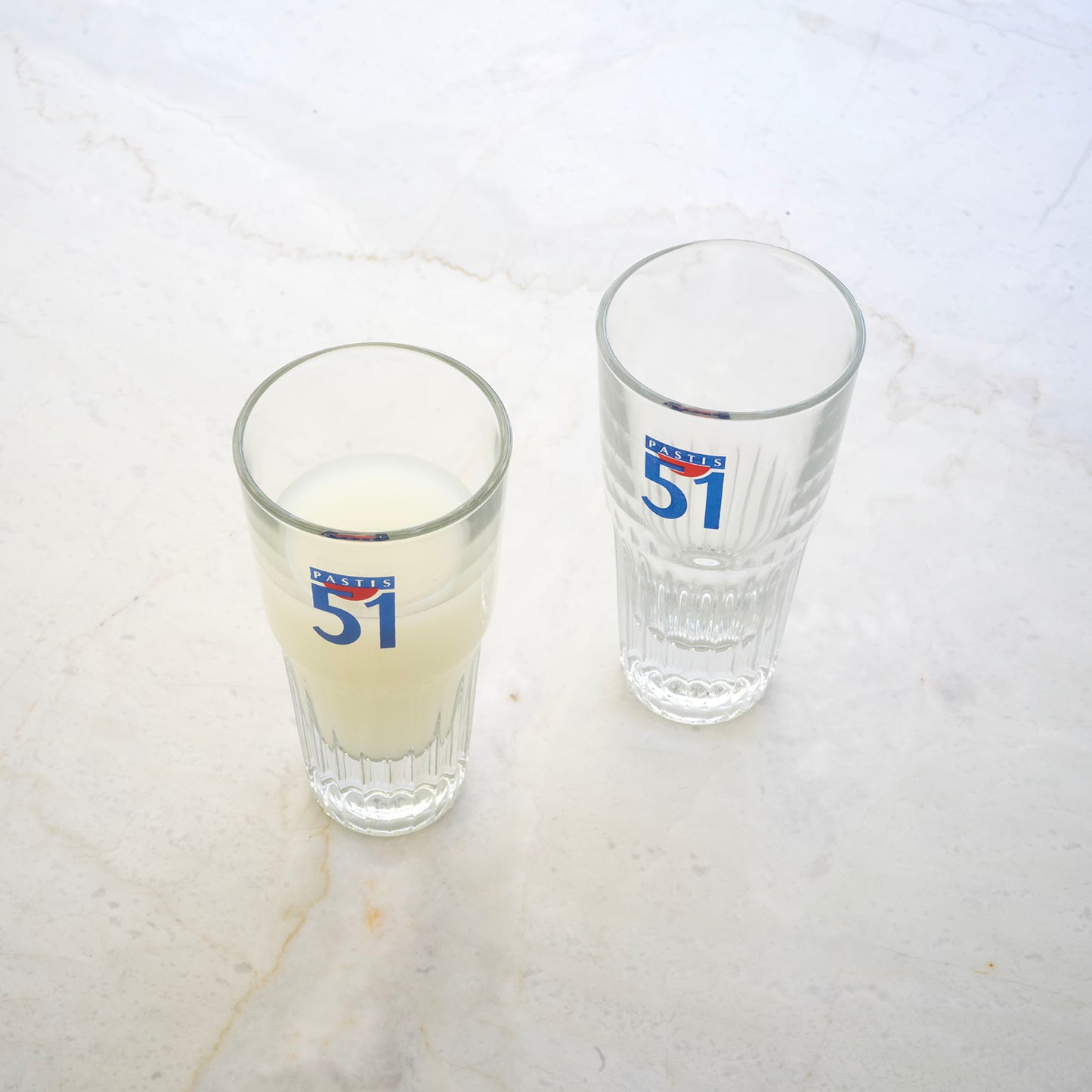 VINTAGE FRENCH PASTIS 51 ART DECO GLASS
