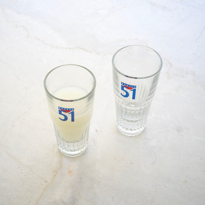 VINTAGE FRENCH PASTIS 51 ART DECO GLASS