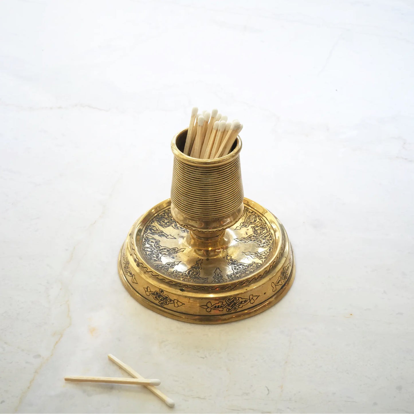 VINTAGE VESTA TABLE MATCH STRIKER