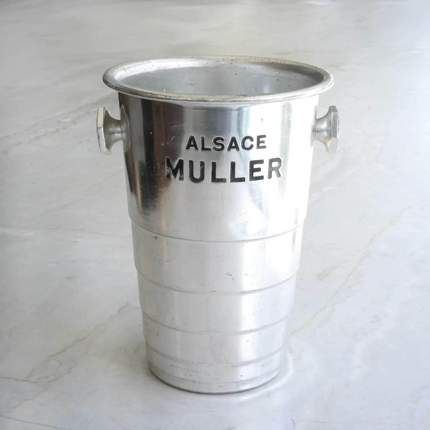 VINTAGE CHAMPAGNE BUCKET - "ALSACE MULLER"