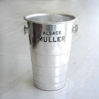 VINTAGE CHAMPAGNE BUCKET - "ALSACE MULLER"