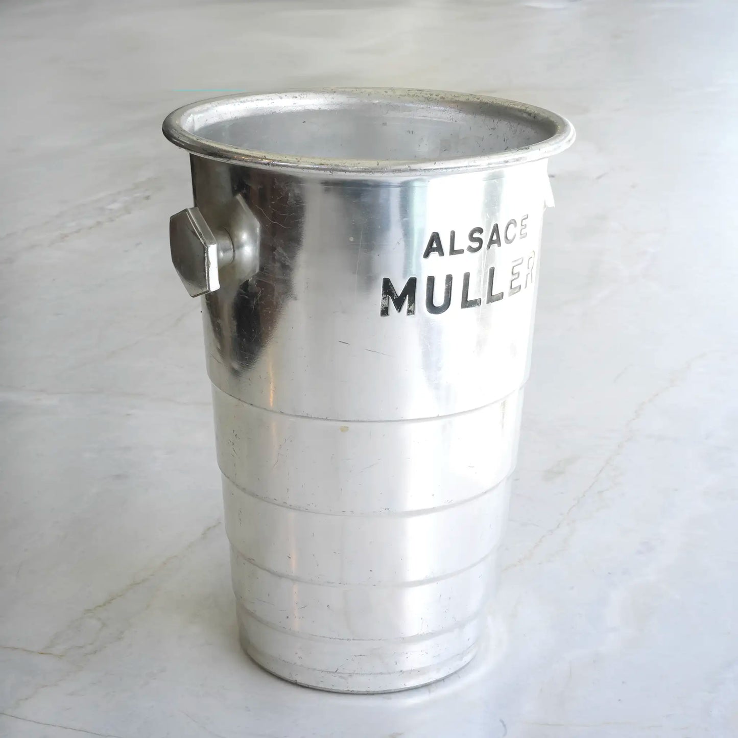 VINTAGE CHAMPAGNE BUCKET - "ALSACE MULLER"