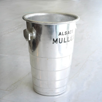 VINTAGE CHAMPAGNE BUCKET - "ALSACE MULLER"