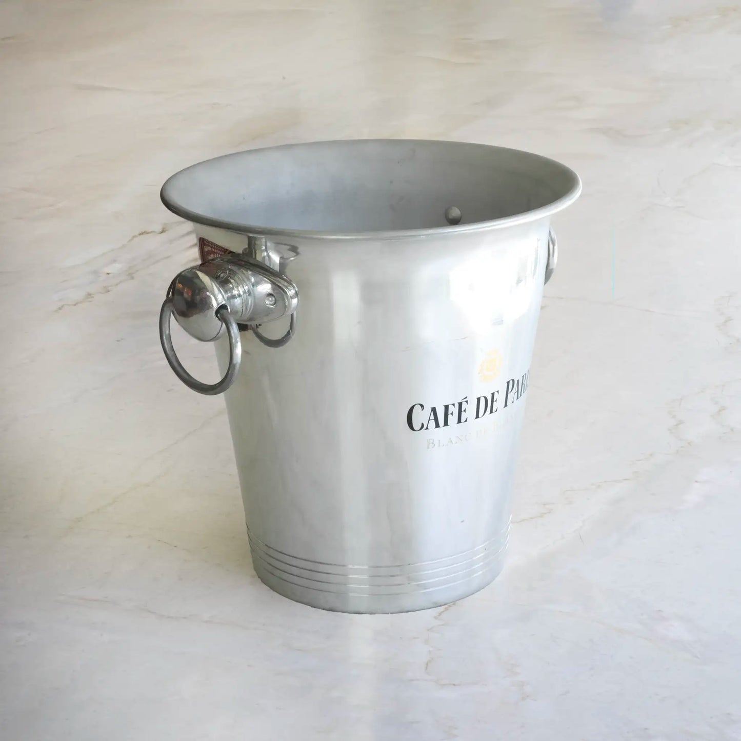 VINTAGE CHAMPAGNE BUCKET - "CAFE DE PARIS"