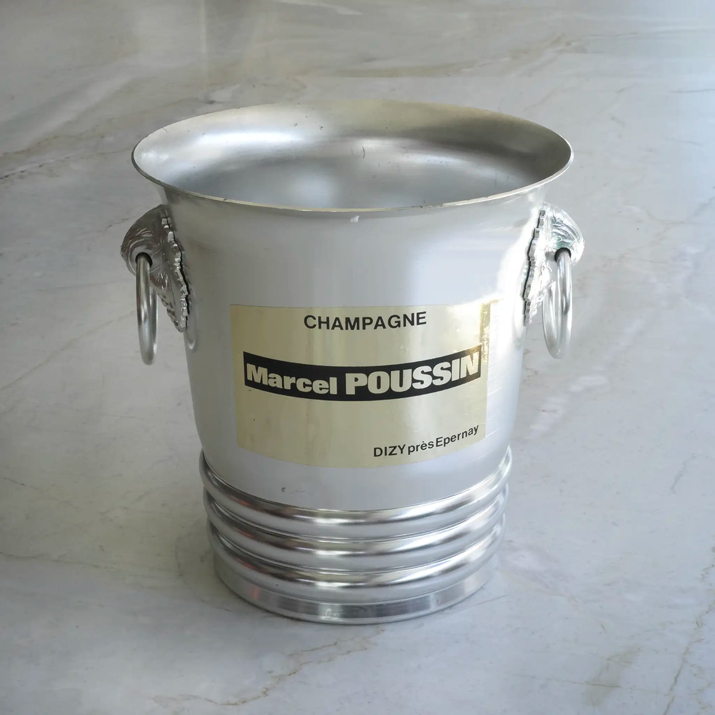VINTAGE CHAMPAGNE BUCKET - "MARCEL POUSSIN"