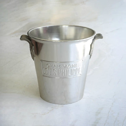 VINTAGE CHAMPAGNE BUCKET - SILVER PLATED "LOUIS PHILIPPE"