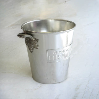 VINTAGE CHAMPAGNE BUCKET - SILVER PLATED "LOUIS PHILIPPE"