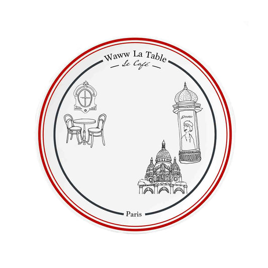 WAWW LA TABLE MONTMARTRE DINNER PLATE