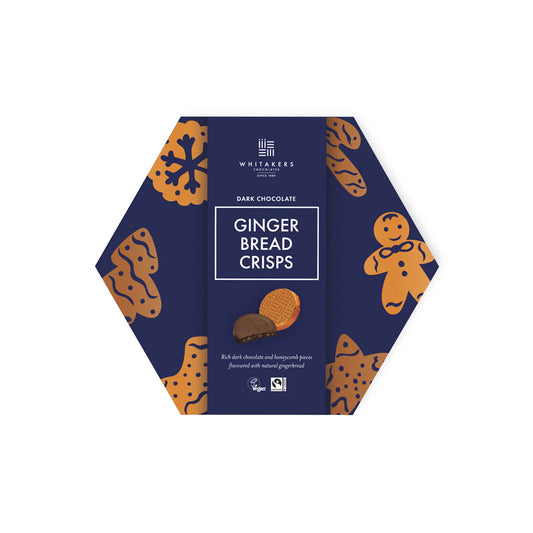 WHITAKERS DARK CHOCOLATE GINGERBREAD HONEYCOMB CRISPS 5.8oz