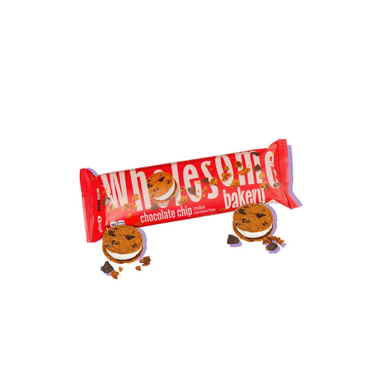 WHOLESOME CHOCOLATE CHIP COOKIE SANDWICH 95g