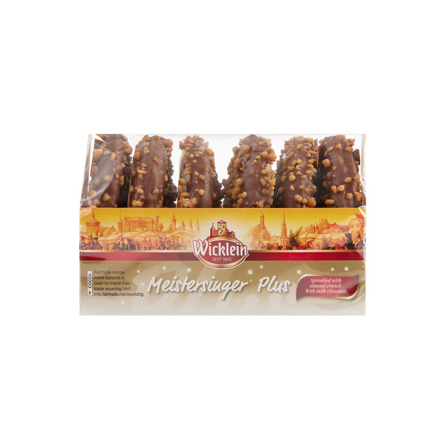 WICKLEIN MEISTERSINGER PLUS ALMOND CRUNCH COOKIES 200g