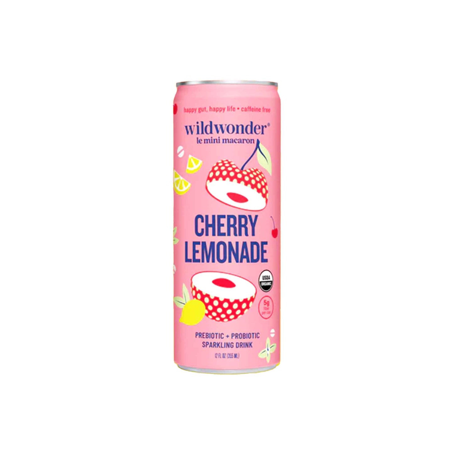 WILDWONDER CHERRY LEMONADE SPARKLING DRINK 12oz