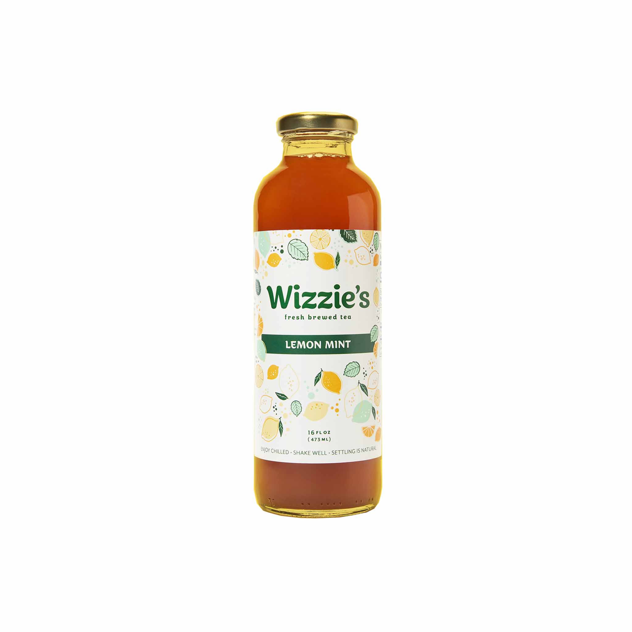 WIZZIE'S LEMON MINT TEA 16oz – monsieur marcel gourmet market