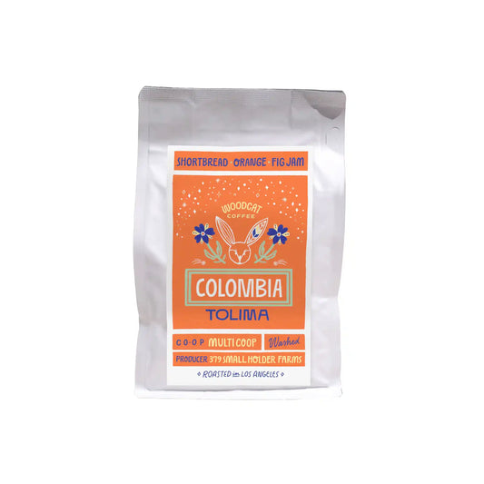 WOODCAT COFFEE COLOMBIA TOLIMA 12oz