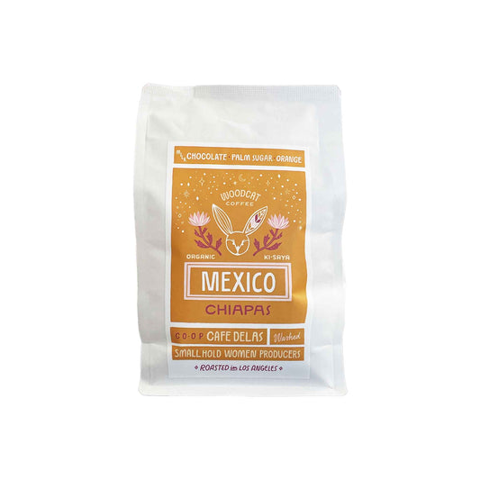WOODCAT COFFEE MEXICO CHIAPAS CAFE DELAS 12oz