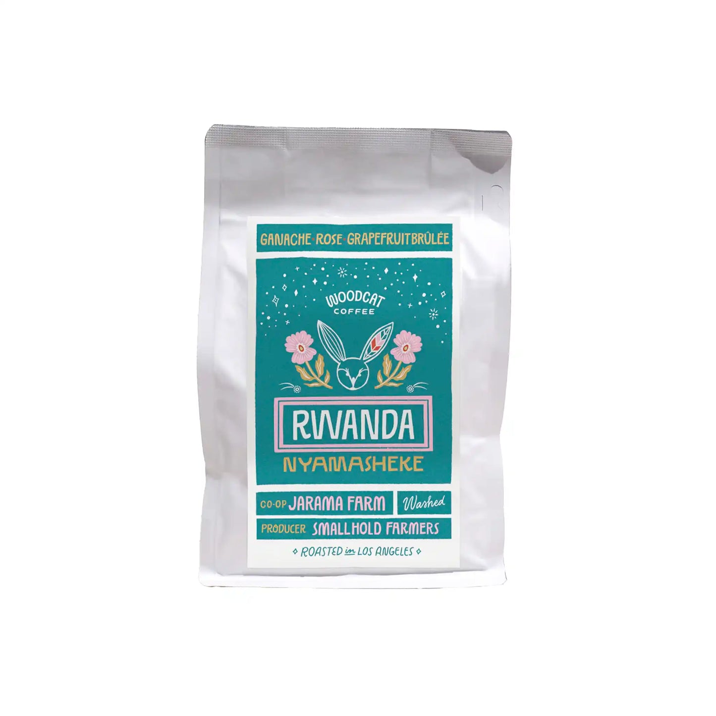 WOODCAT COFFEE RWANDA NYAMASHEKE 12oz