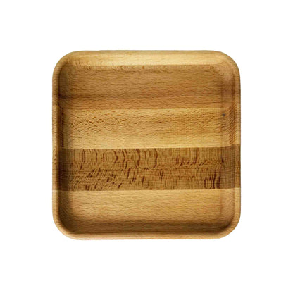 WOODWIDE BEECH SQUARE TRAY SET OF 3