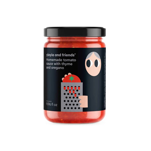 YIAYIA AND FRIENDS HOMEMADE TOMATO SAUCE 9.96 fl oz