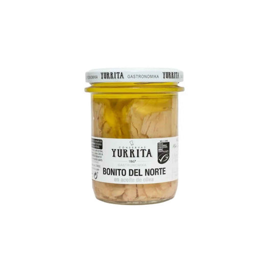 YURRITA BONITO DEL NORTE WHITE TUNA IN OLIVE OIL 190g