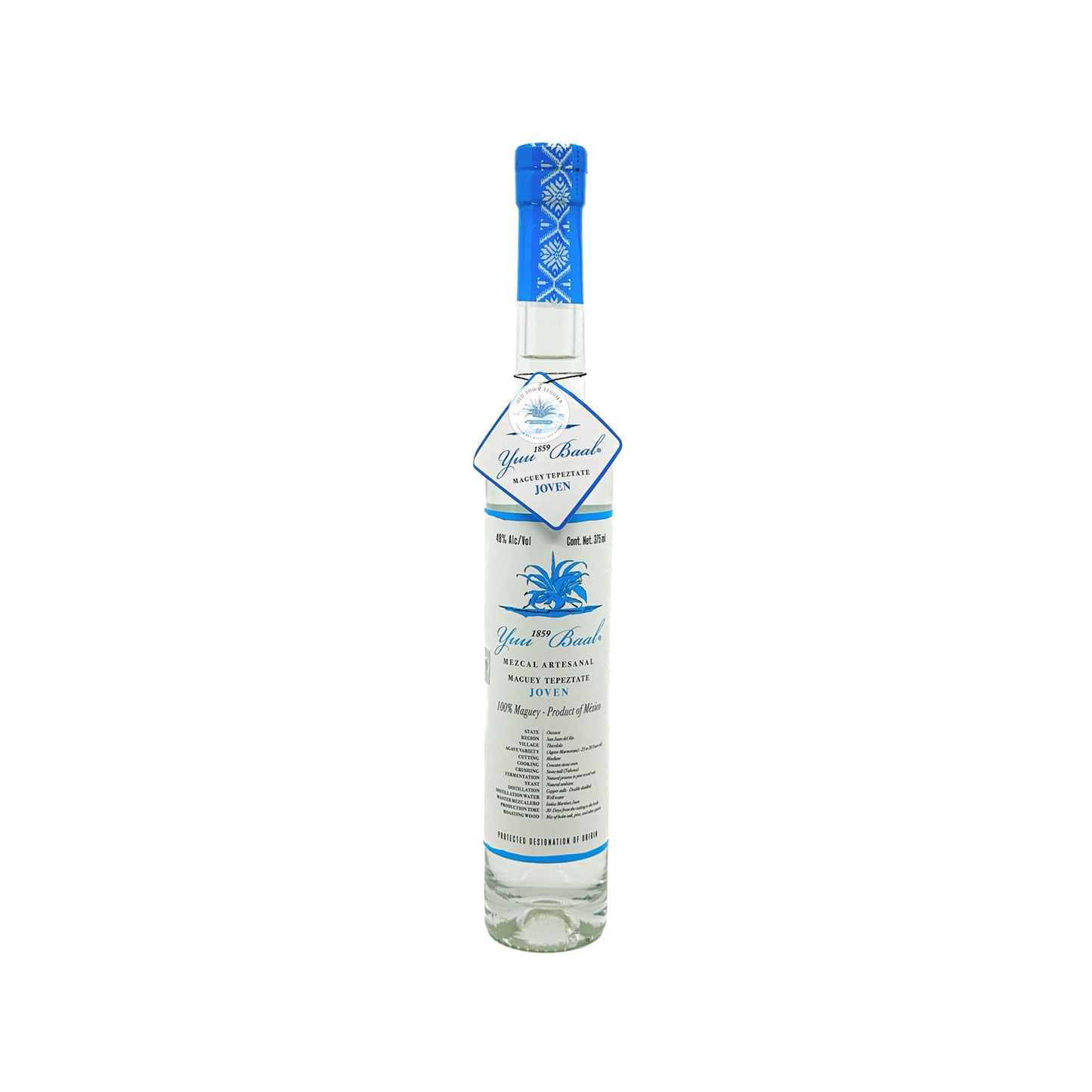 YUU BAAL JOVEN TEPEZTATE MEZCAL 375ml