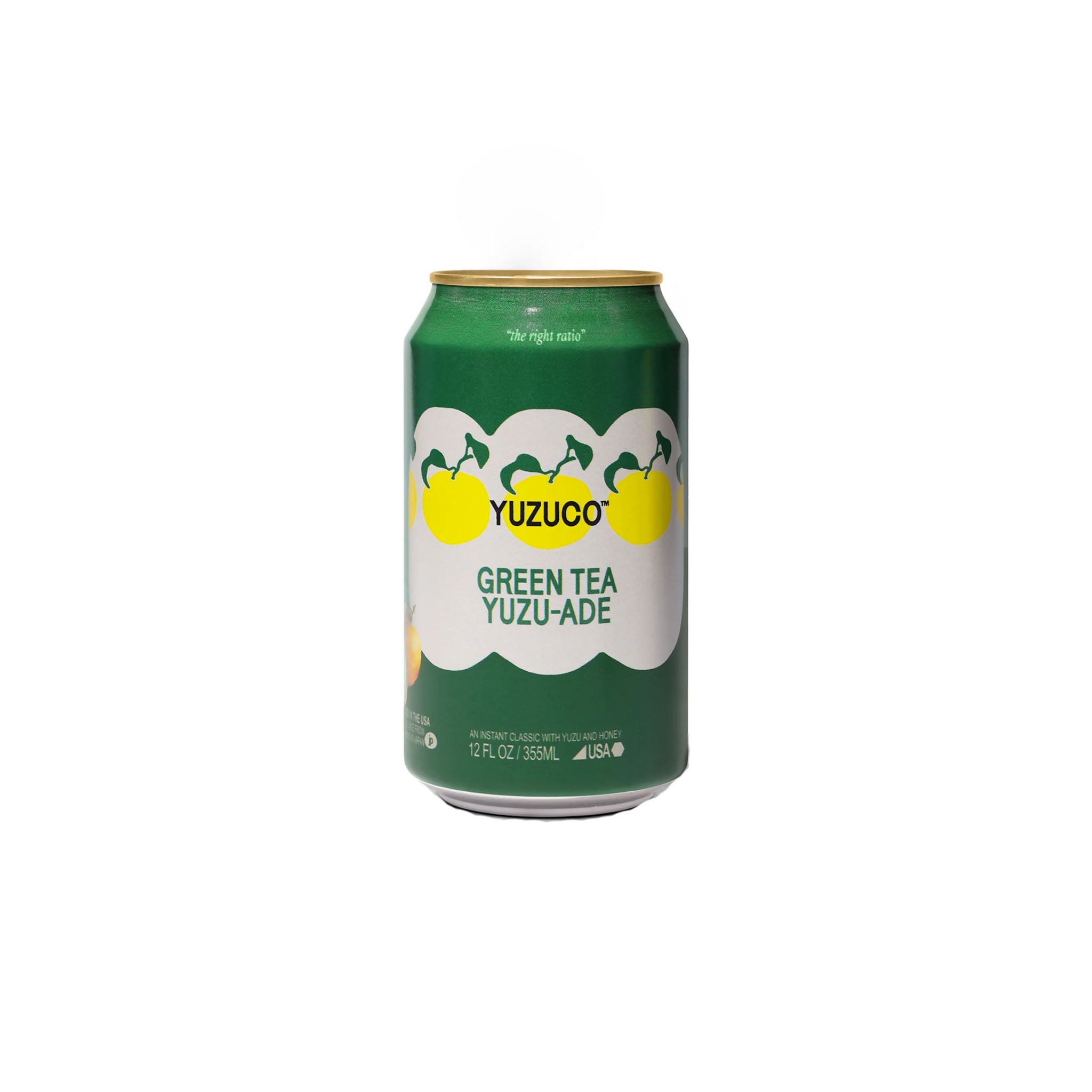 柚子です₊⁎⁺˳✧༚ YUZUCO GREEN TEA YUZU-ADE 12oz – monsieur marcel gourmet market