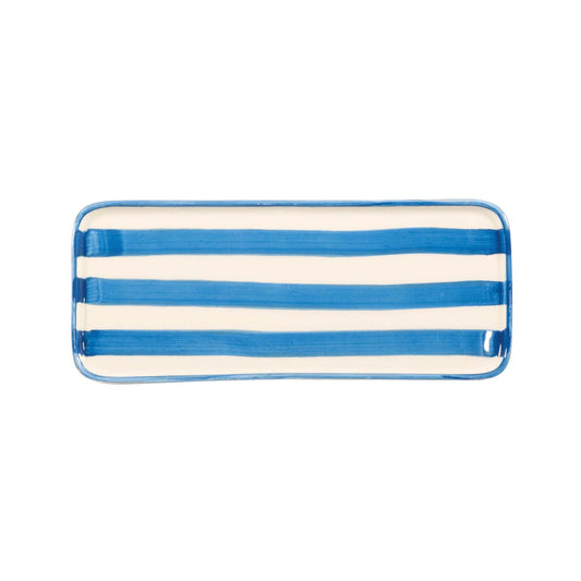 ZAFFERANO AMERICA LIDO RECTANGULAR TRAY - LIGHT BLUE