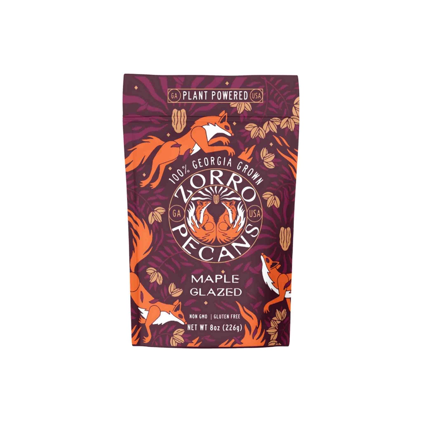 ZORRO MAPLE GLAZED PECANS 92g