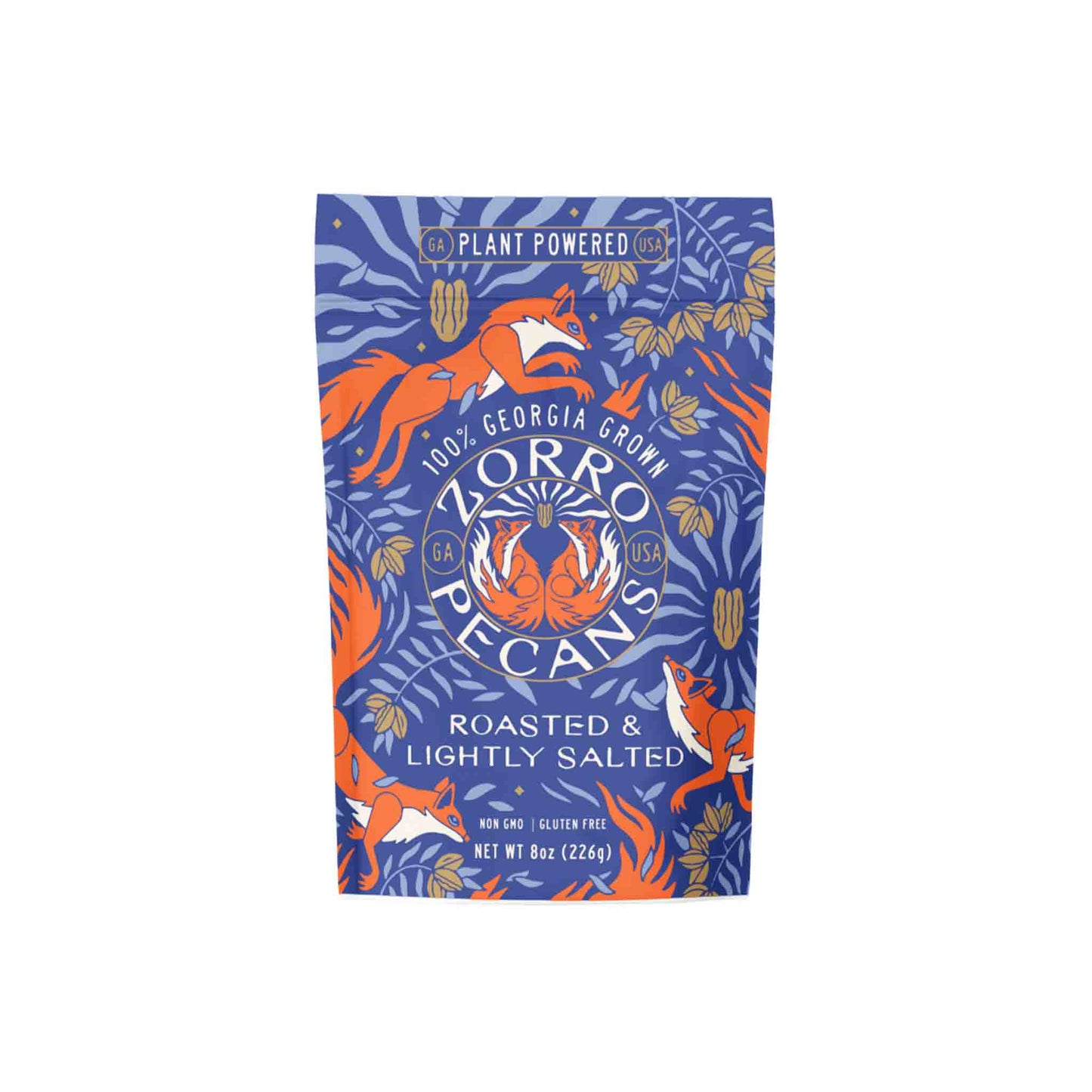 ZORRO ROASTED AND LIGHTLY SALTED PECANS 92g