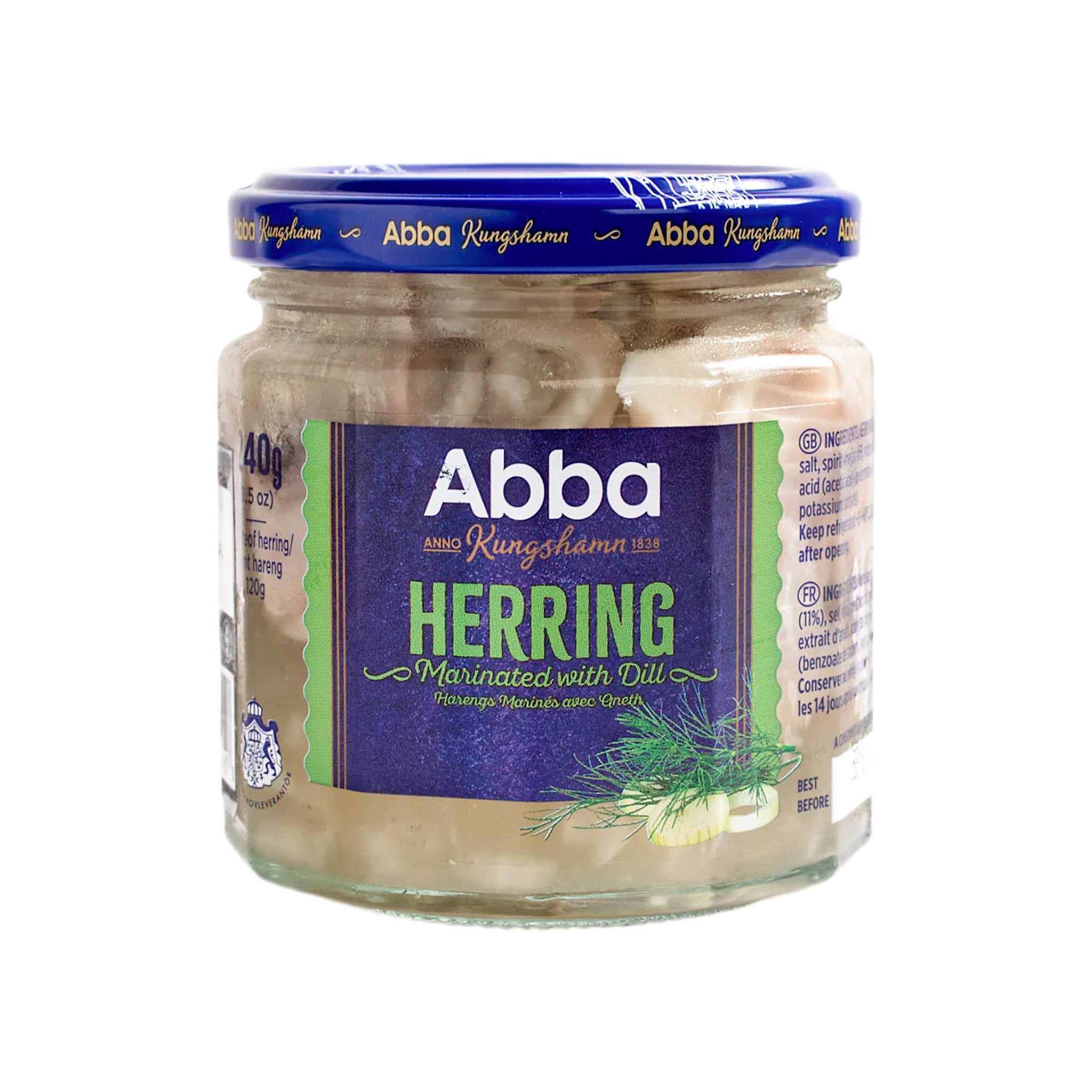 Abba Marinated Herring with Dill