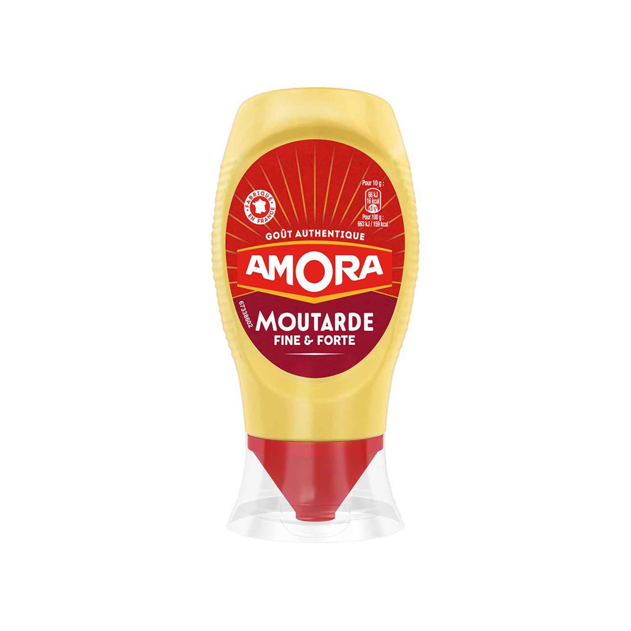 激レア　AMORA DIJON マスタードポット amora-mustard-squeeze-bottle-