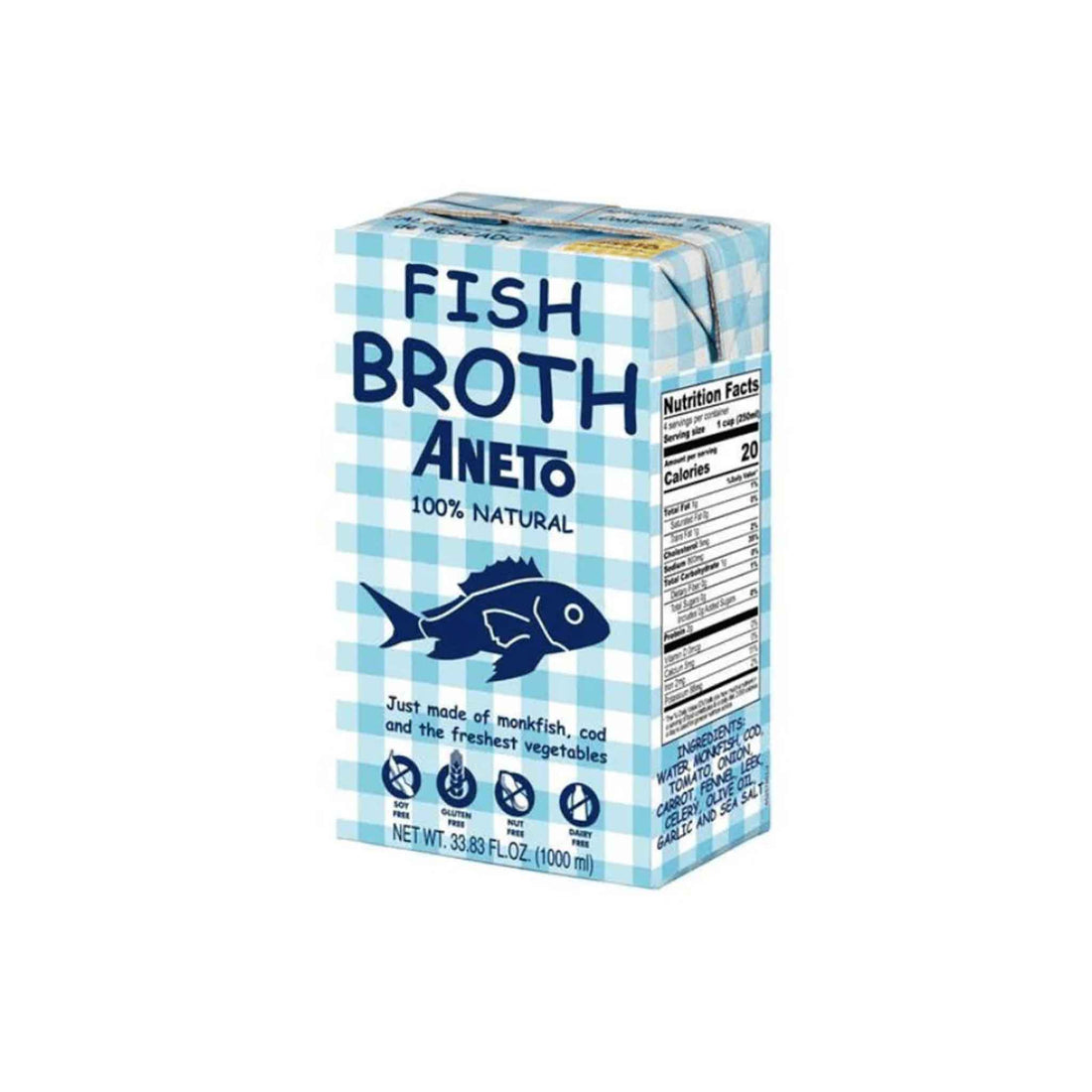 ANETO FISH BROTH 33oz – monsieur marcel gourmet market