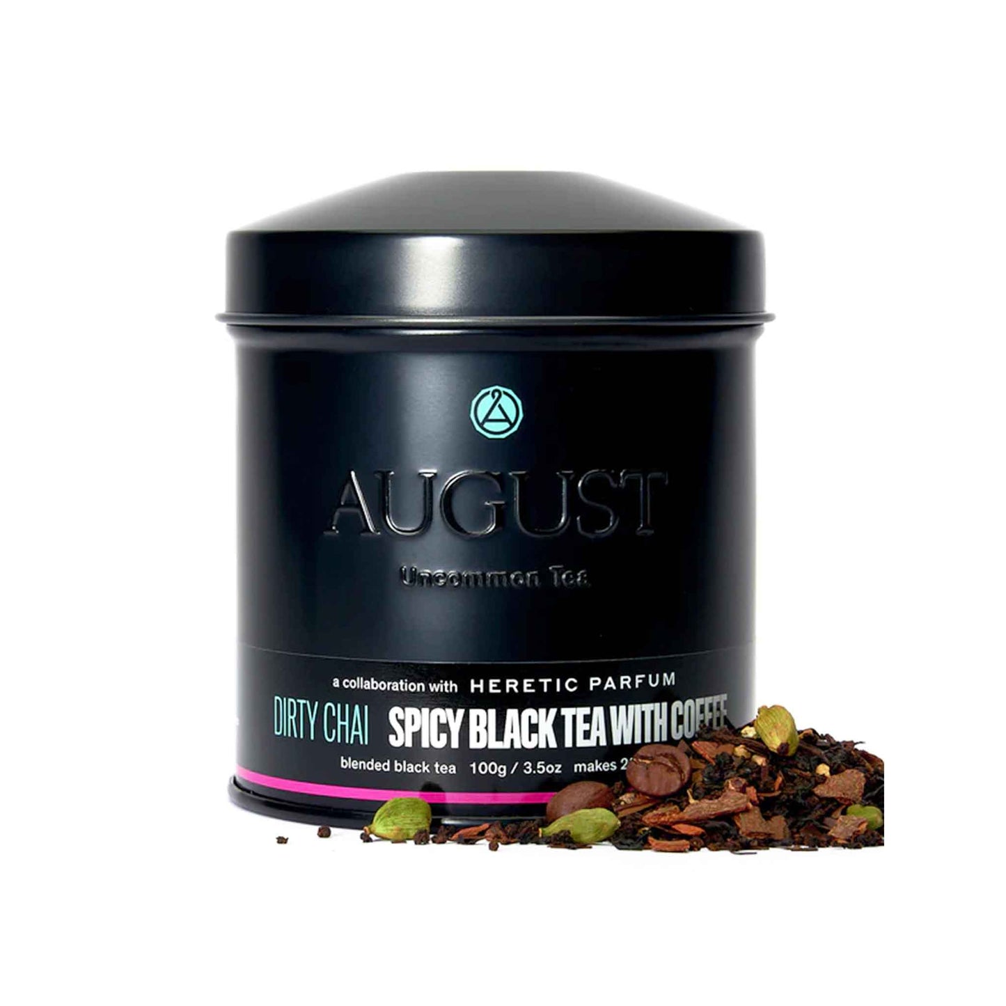 AUGUST UNCOMMON DIRTY CHAI  LOOSE LEAF TEA TIN 100g