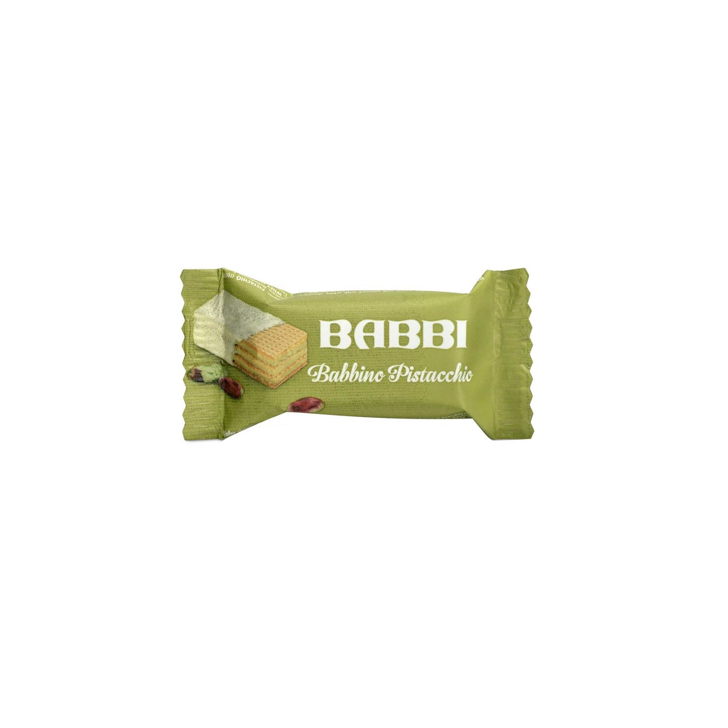 BABBI PISATCHIO CREAM WAFERS 20g