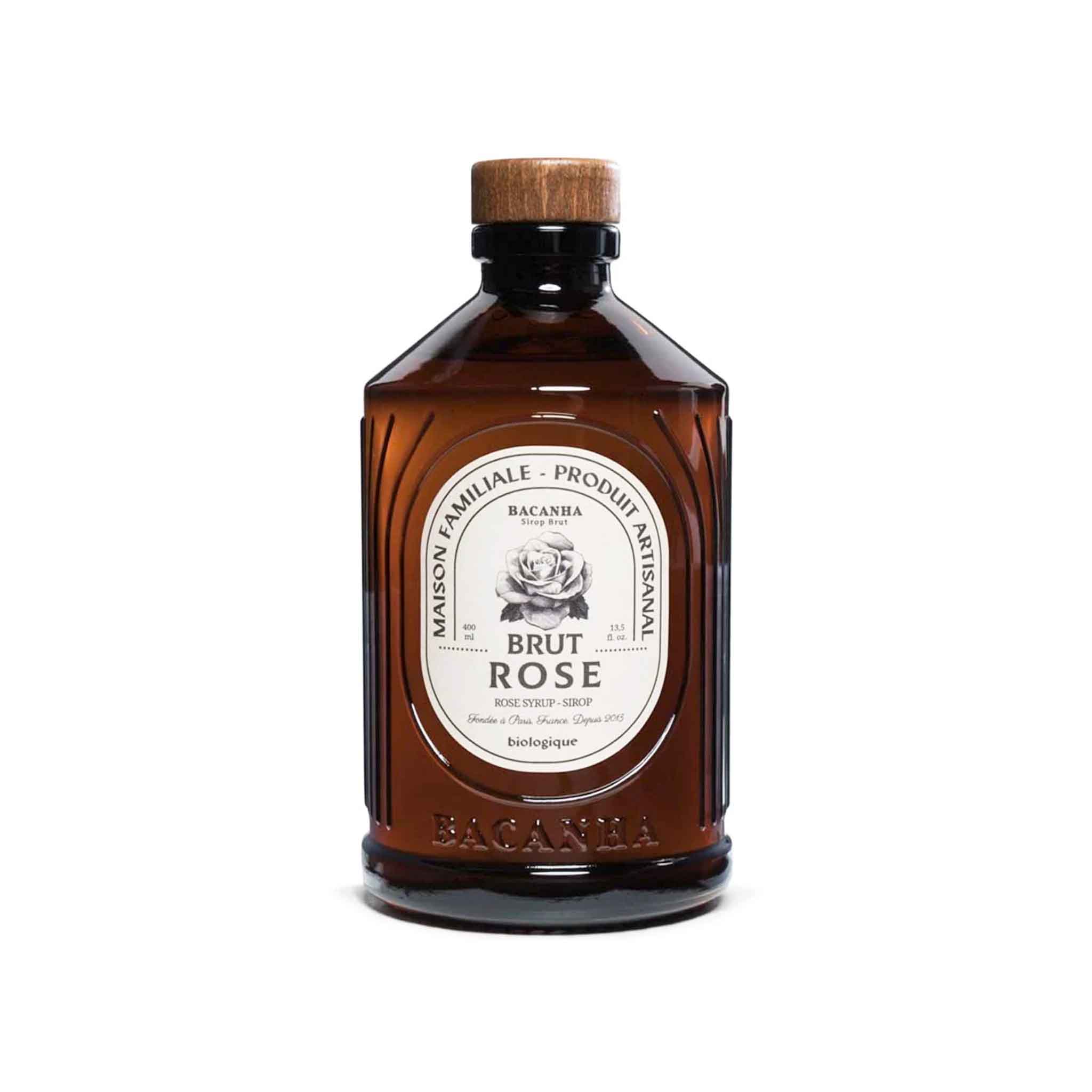 BACANHA BRUT ORGANIC ROSE SYRUP 400ml – monsieur marcel gourmet market