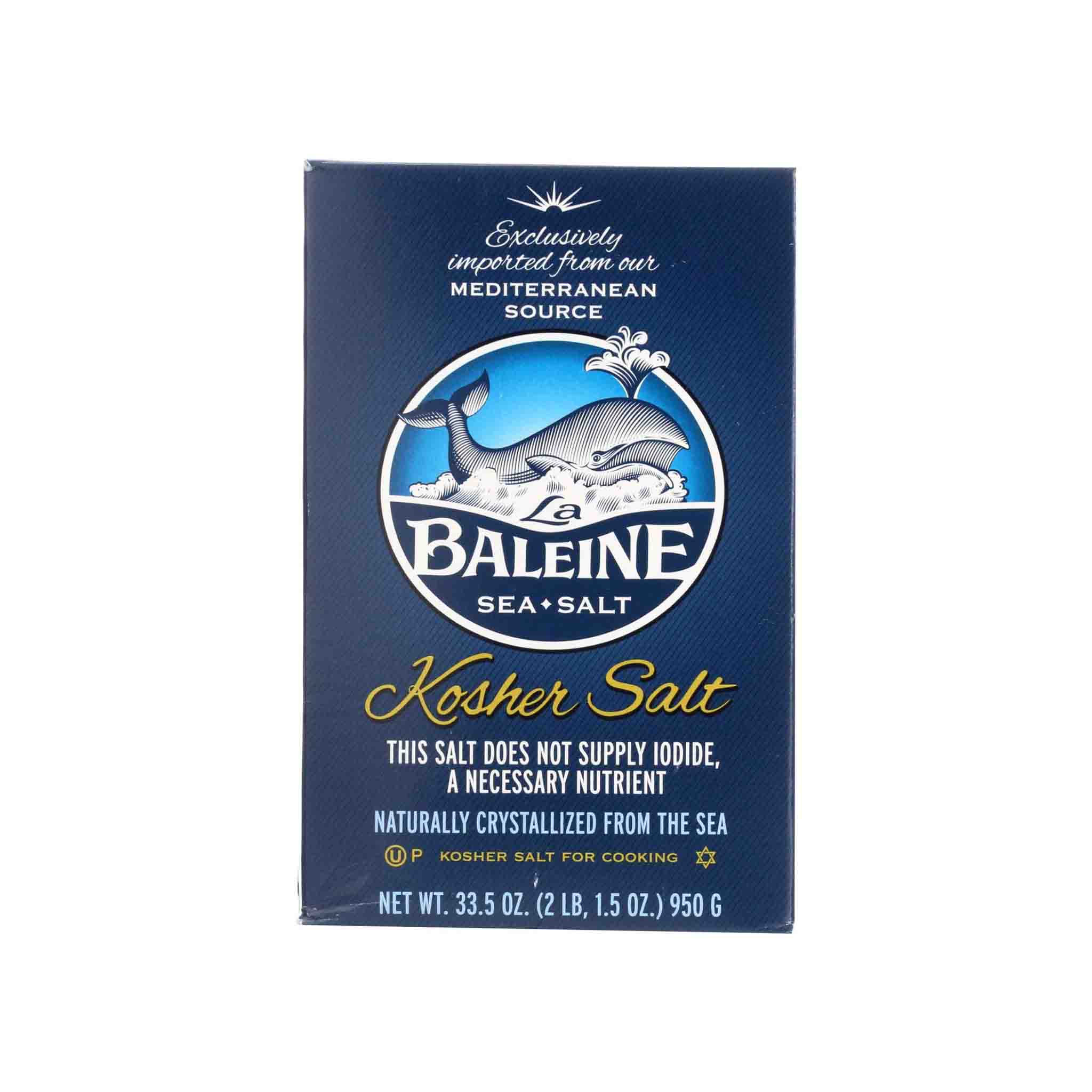 BALEINE KOSHER SALT 33.5oz