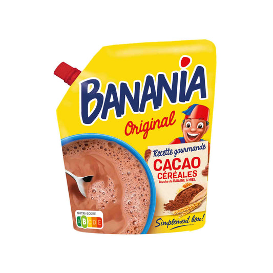 BANANIA HOT CHOCOLATE WITH HONEY AND BANANA 400g