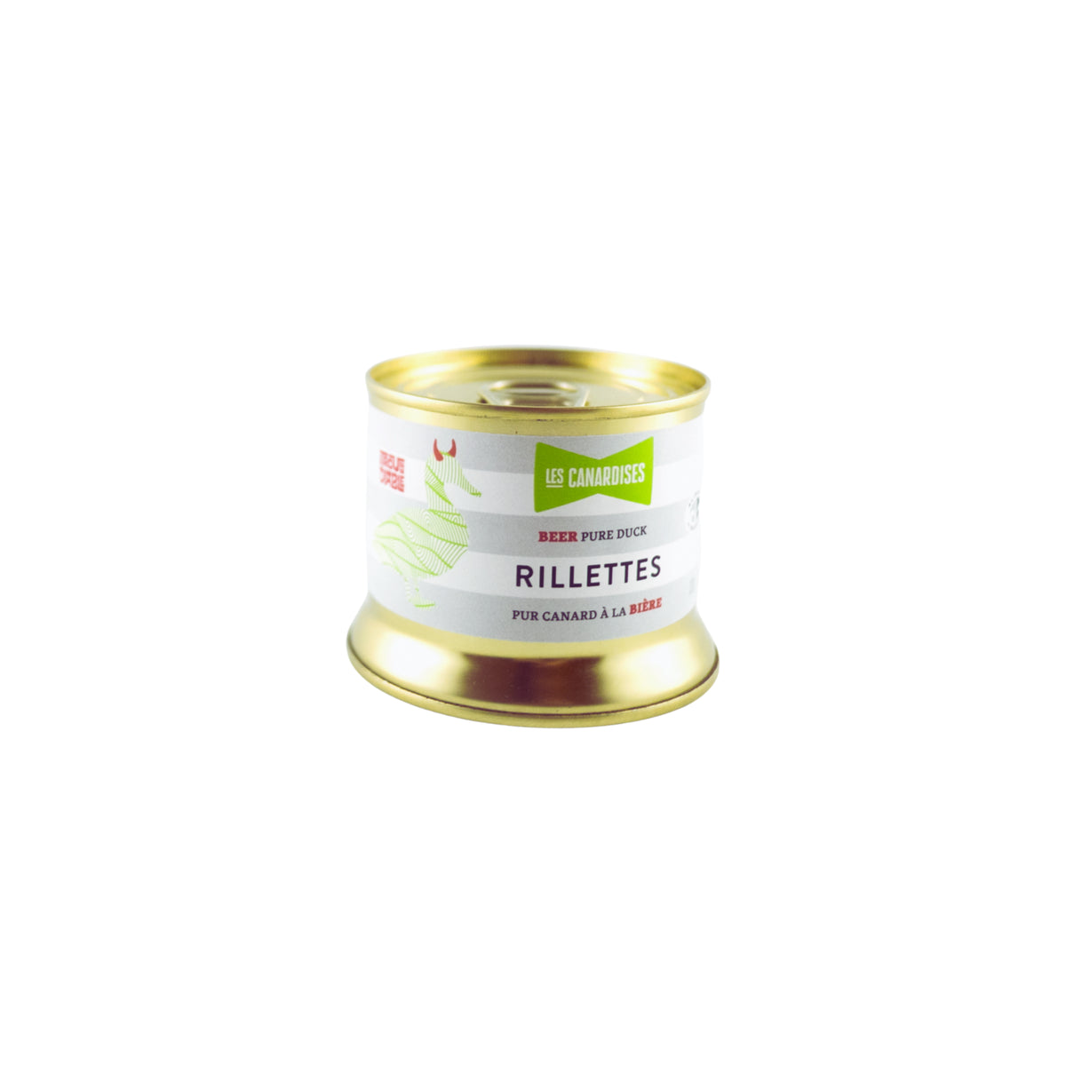 LES CANARDISES DUCK RILLETTES WITH BEER 150g