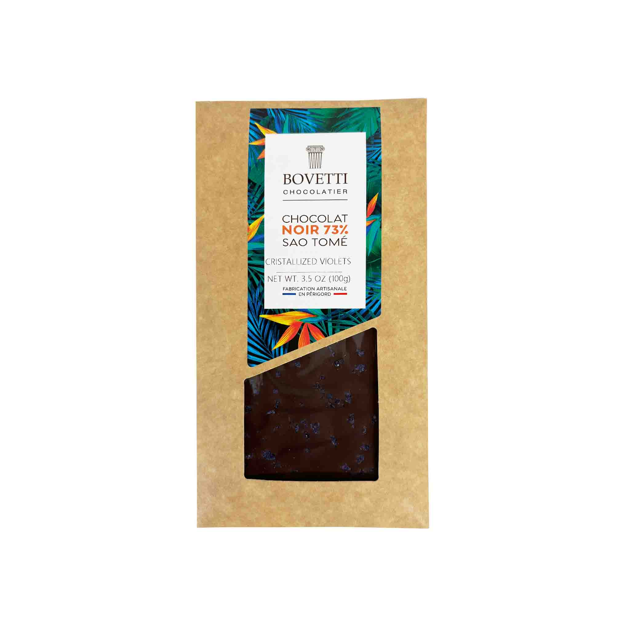 73% Dark Chocolate with Crystallized | Monsieur Marcel – monsieur