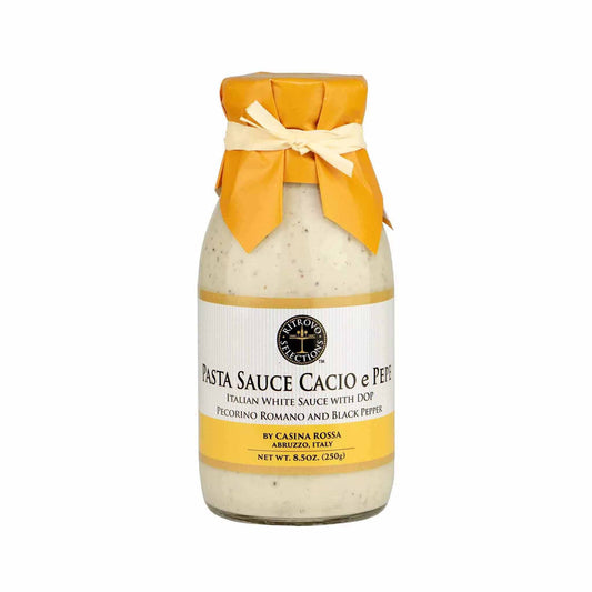 Cacio e Pepe Pasta Sauce in a Glass Jar