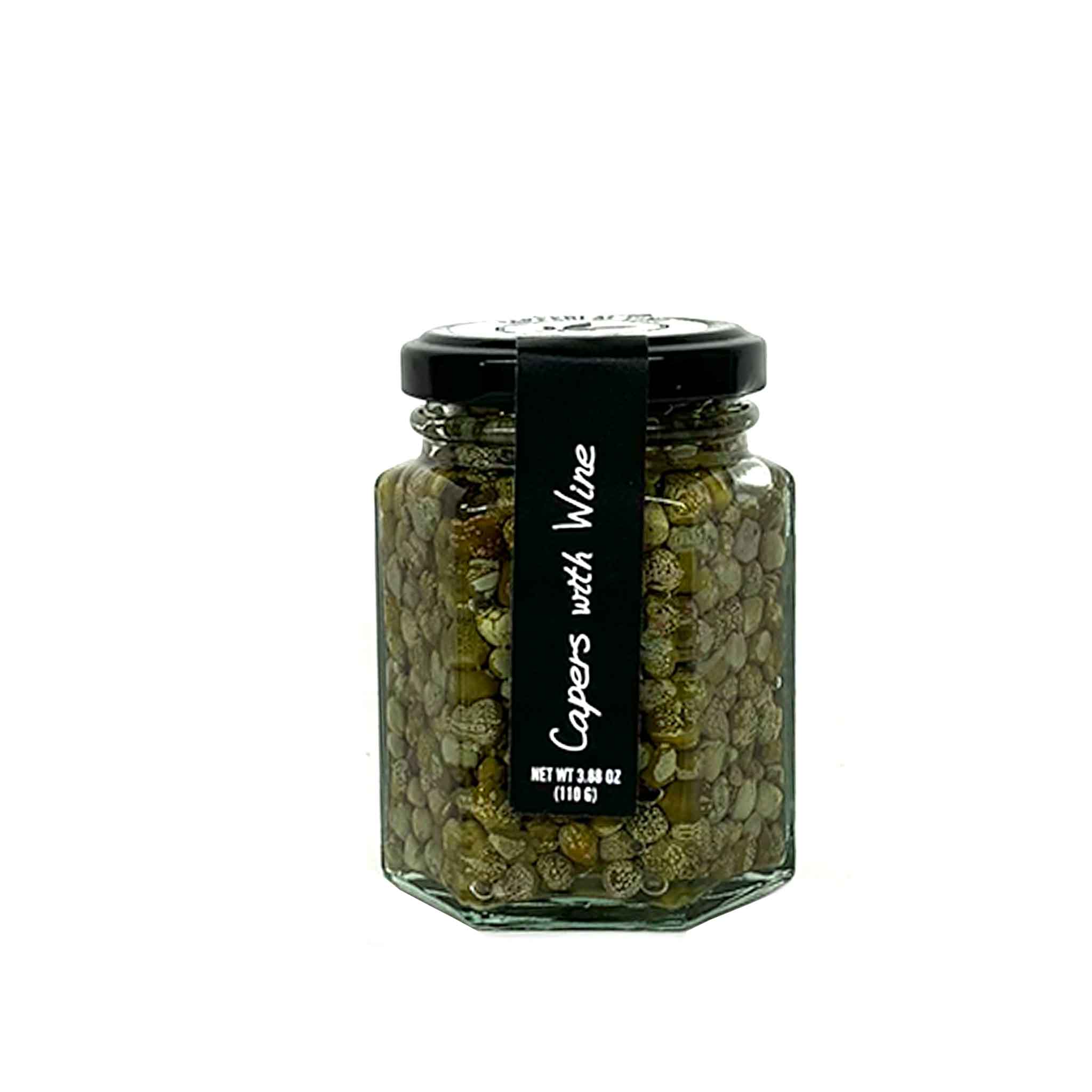 CASINA ROSSA CAPERS WITH WINE 110g
