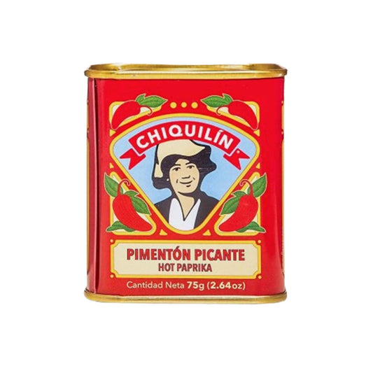 CHIQUILIN HOT PAPRIKA TIN 75g