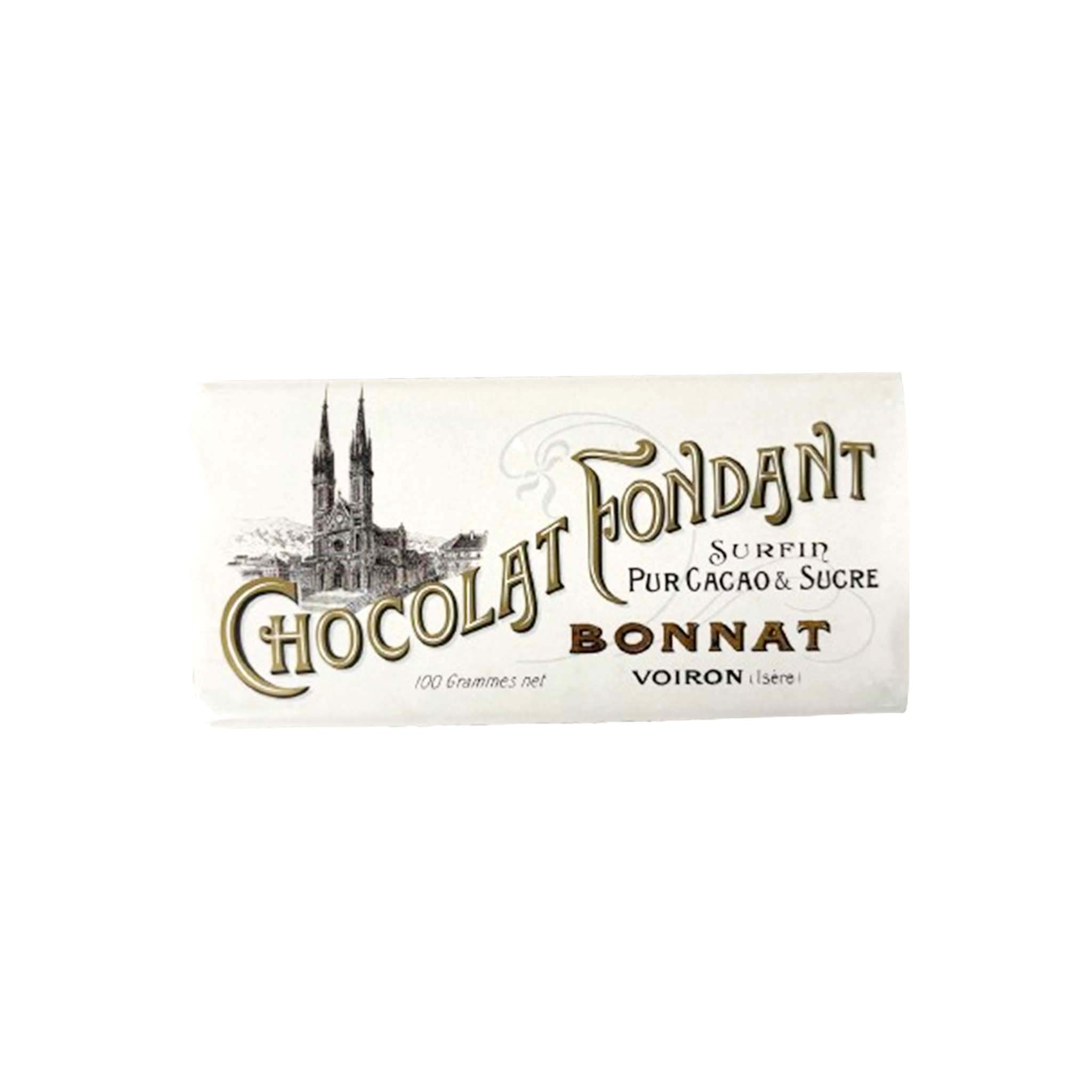 CHOCOLAT FONDANT BONNAT VOIRON 65% CHOCOLATE BAR 100G