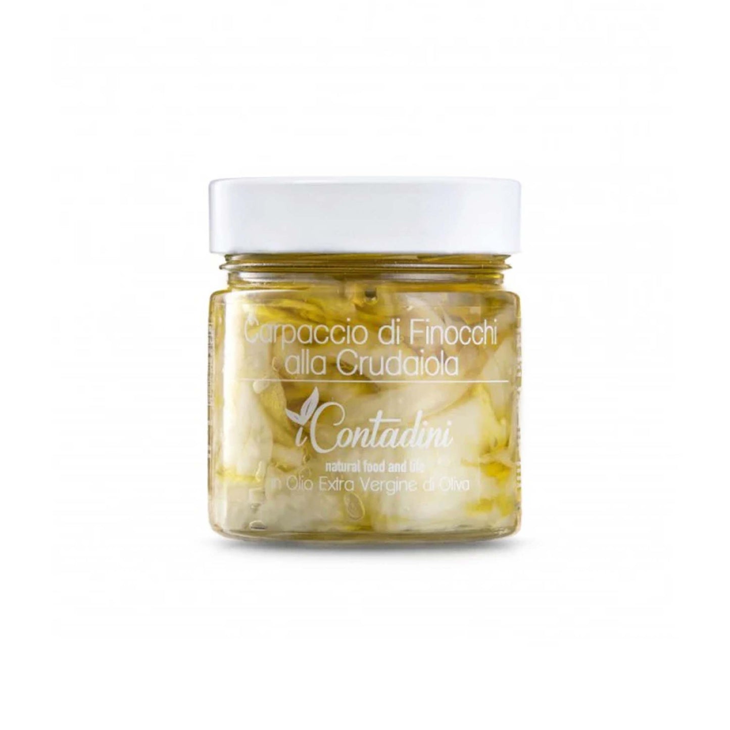 I CONTADINI RAW FENNEL CARPACCIO IN EXTRA VIRGIN OLIVE OIL 230g