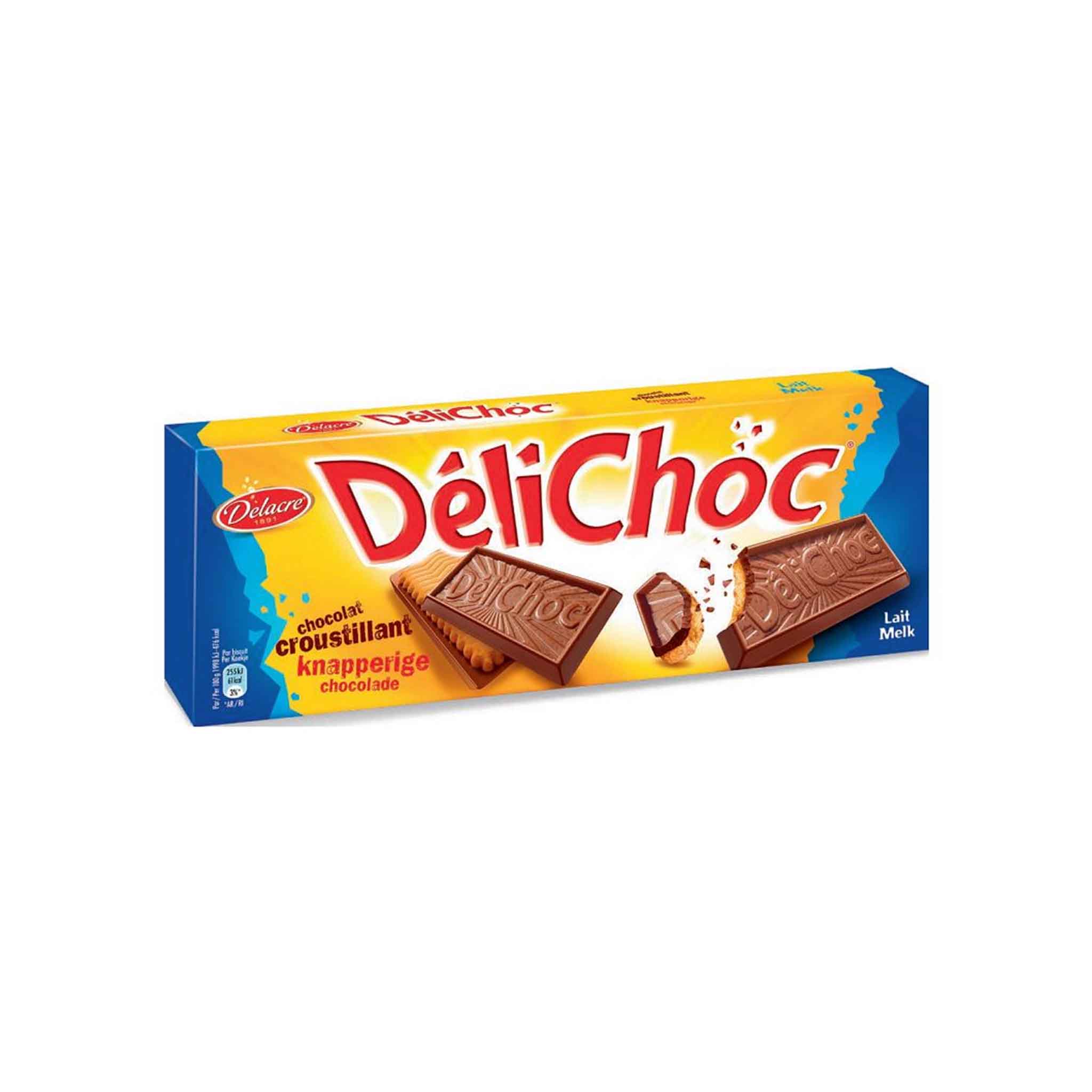 DELACRE DELICHOC CHOCOLATE COOKIES 150g (12 PER CASE