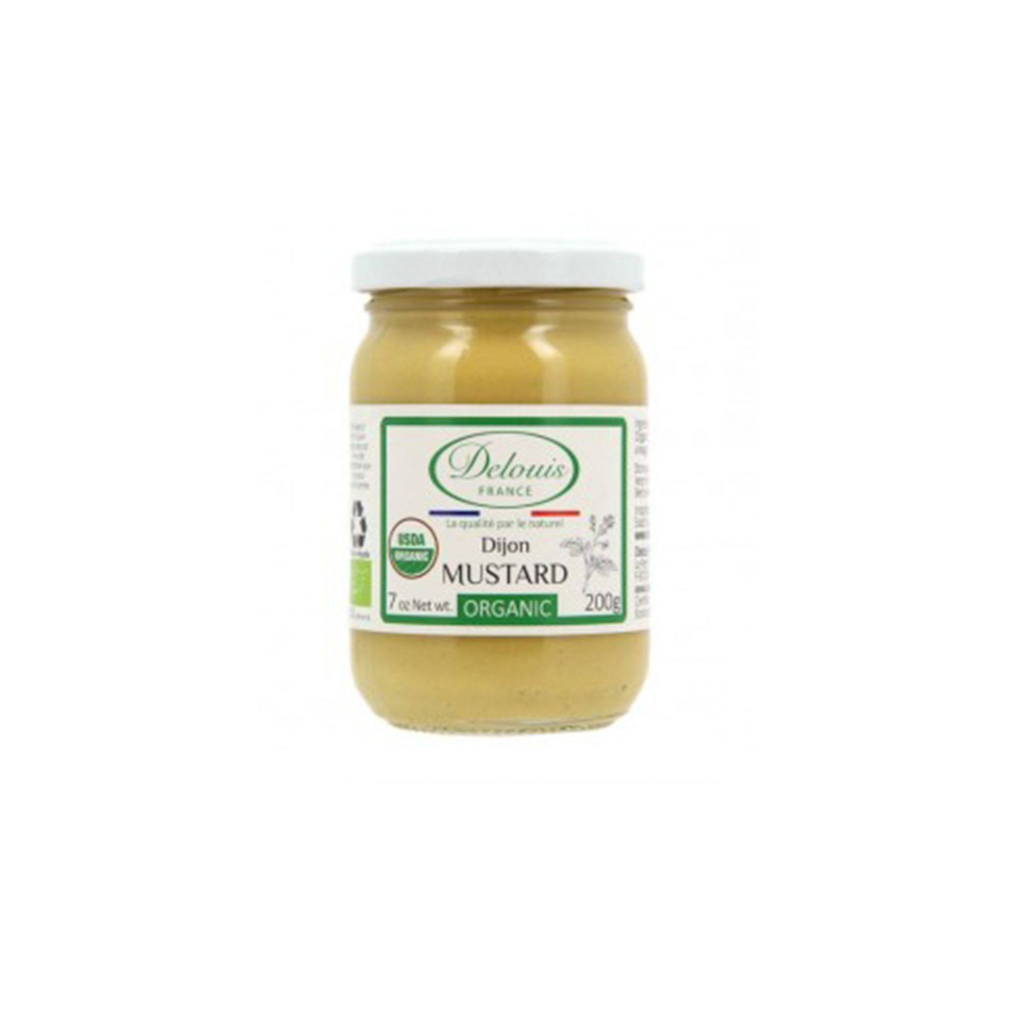 DELOUIS ORGANIC DIJON MUSTARD 200g – monsieur marcel gourmet market
