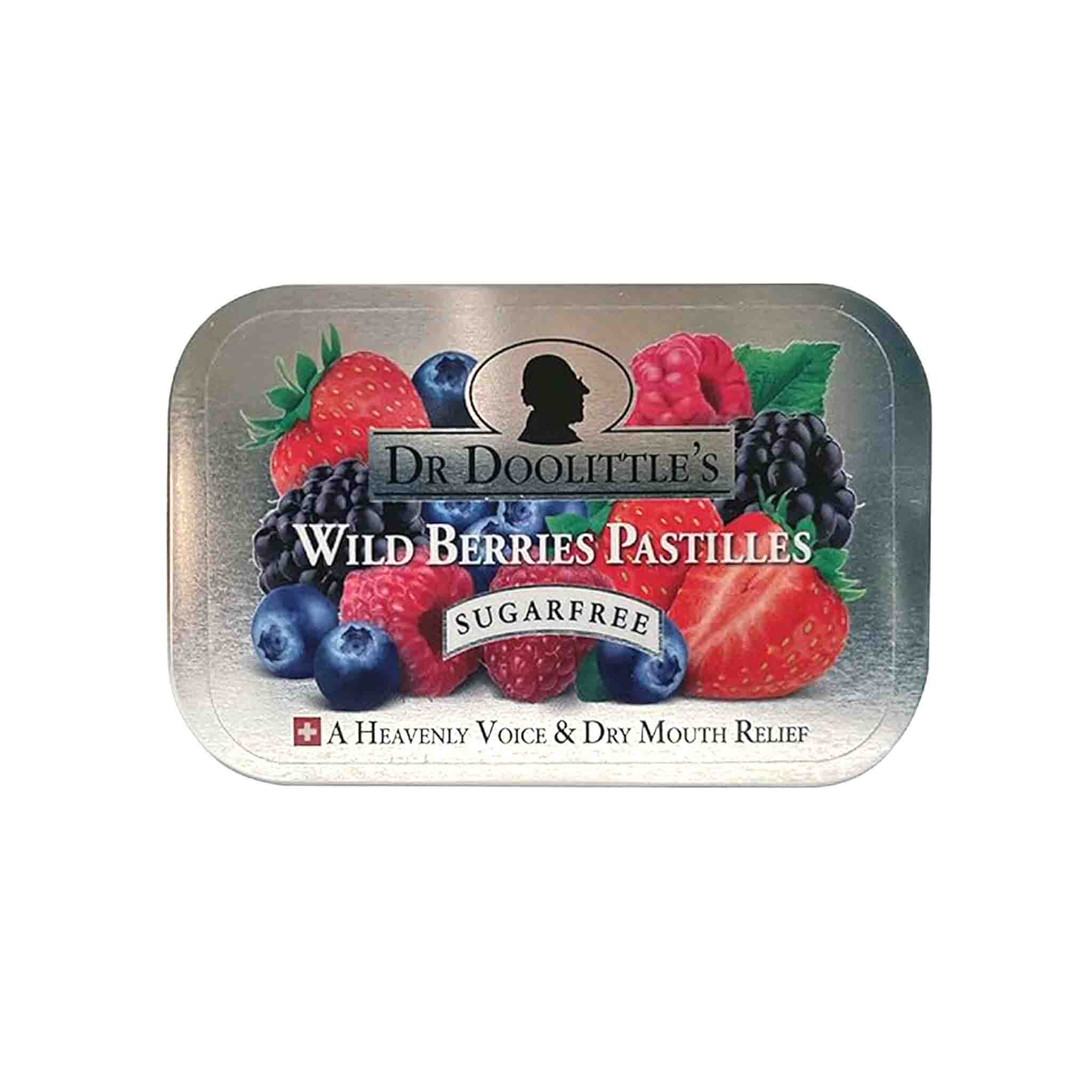 FRUITS　No.6　ビューティービースト DR. DOOLITTLE SUGAR FREE WILD BERRIES PASTILLES 60g – monsieur
